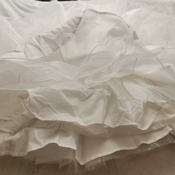 New girl's 4 Princess Daliana x Anthropologie butterfly flower girl dress white - Picture 5 of 12